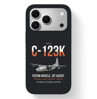 Thumbnail for C-123K Provider design on black magsafe iphone case, for iPhone 17 Pro