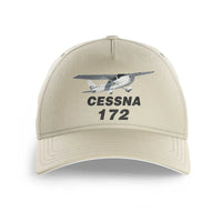 Thumbnail for The Cessna 172 printed hat - beige