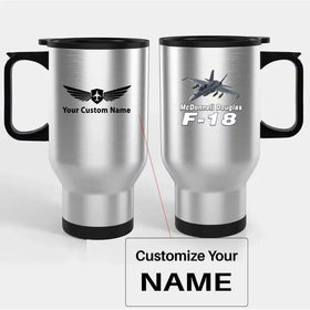 The McDonnell Douglas F18 Travel Mugs