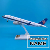 Thumbnail for Side view of China Southern Airlines Airbus A320 Airplane Model (1/200 Scale - 30CM) aviation 20-30cm scale model aircraft in.