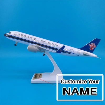 Side view of China Southern Airlines Airbus A320 Airplane Model (1/200 Scale - 30CM) aviation 20-30cm scale model aircraft in.