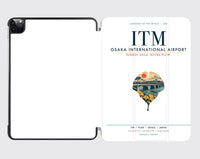 Thumbnail for Osaka International Airport (ITM) design on white ipad tablet case