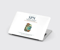 Thumbnail for Francisco C. Ada Saipan International Airport (SPN) design on white MacBook case