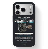 Thumbnail for PW4000-100 Case design on black iphone case