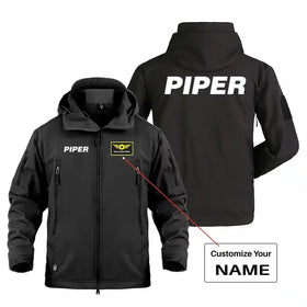 Piper & Text Military Jackets (Customizable)