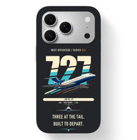 Thumbnail for Boeing 727-200 design on black magsafe iphone case