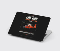Thumbnail for Airbus MH-65E Dolphin design on black MacBook case