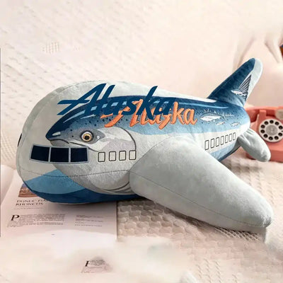 Alaska Airlines Salmon-Thirty-Salmon II Airplane pillow, Small - 40cm(16inches)