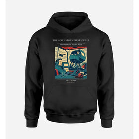 Single-Side Printing — The Simulator's First Sweat Double-Side Hoodie