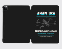 Thumbnail for Parrot ANAFI USA design on black ipad tablet case