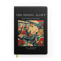 Thumbnail for VINTAGE G4217 - The Dining Aloft - Designed Notebooks design on black