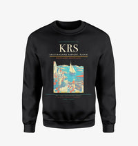 Thumbnail for Kristiansand Airport, Kjevik (KRS) design on black sweatshirt