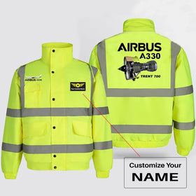Airbus A330 & Trent 700 Engine Reflective Winter Jackets