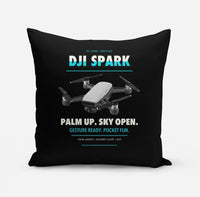 Thumbnail for DJI Spark design on black pillow