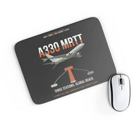 Thumbnail for Airbus A330 MRTT design on black rectangle mouse pad