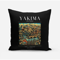 Thumbnail for YAKIMA - Poster - Pillow - Black