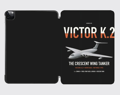 Handley Page Victor K.2 design on black ipad tablet case