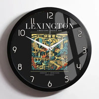 Thumbnail for LEXINGTON - Poster - Wall Clock Framed - Black