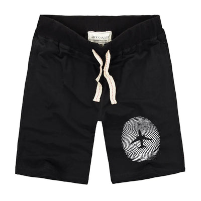 Aviation Finger Print aviation design on soft cotton shorts.