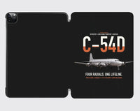 Thumbnail for C-54D Skymaster design on black ipad tablet case