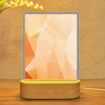 Modern Texture aviation themed night lamp, premium acrylic with LED.