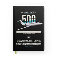 Thumbnail for Cessna Citation 500 - Citation I design on black notebook