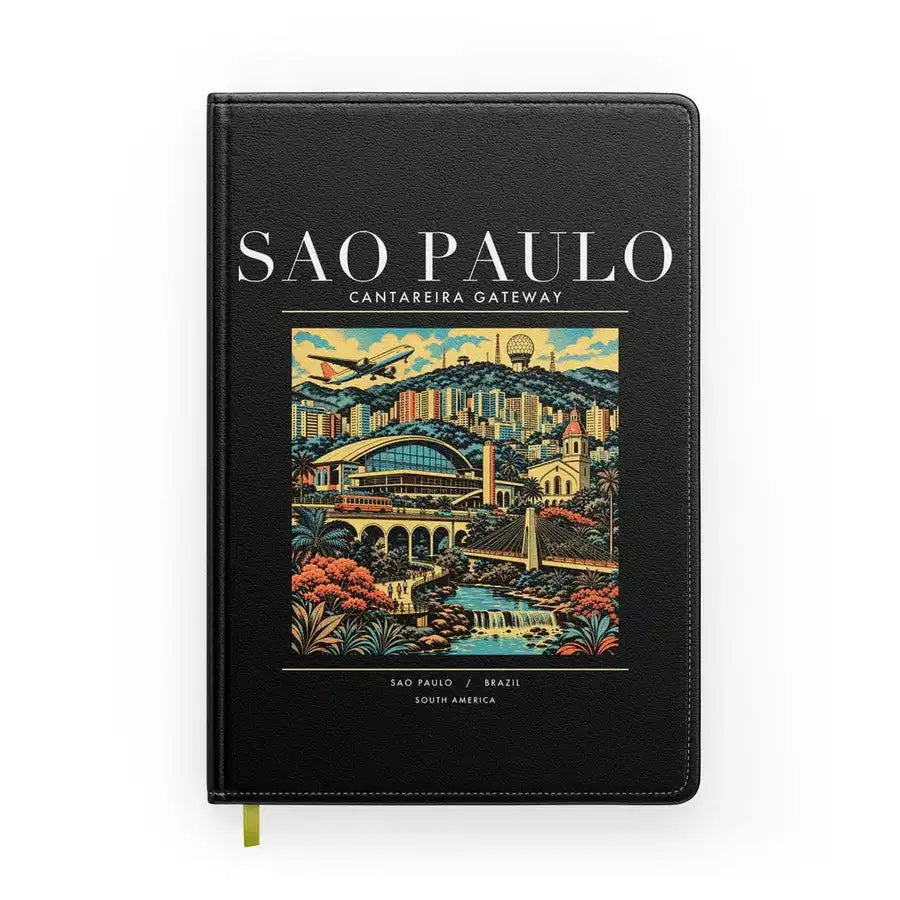 SAO PAULO - Poster - Notebook - Black