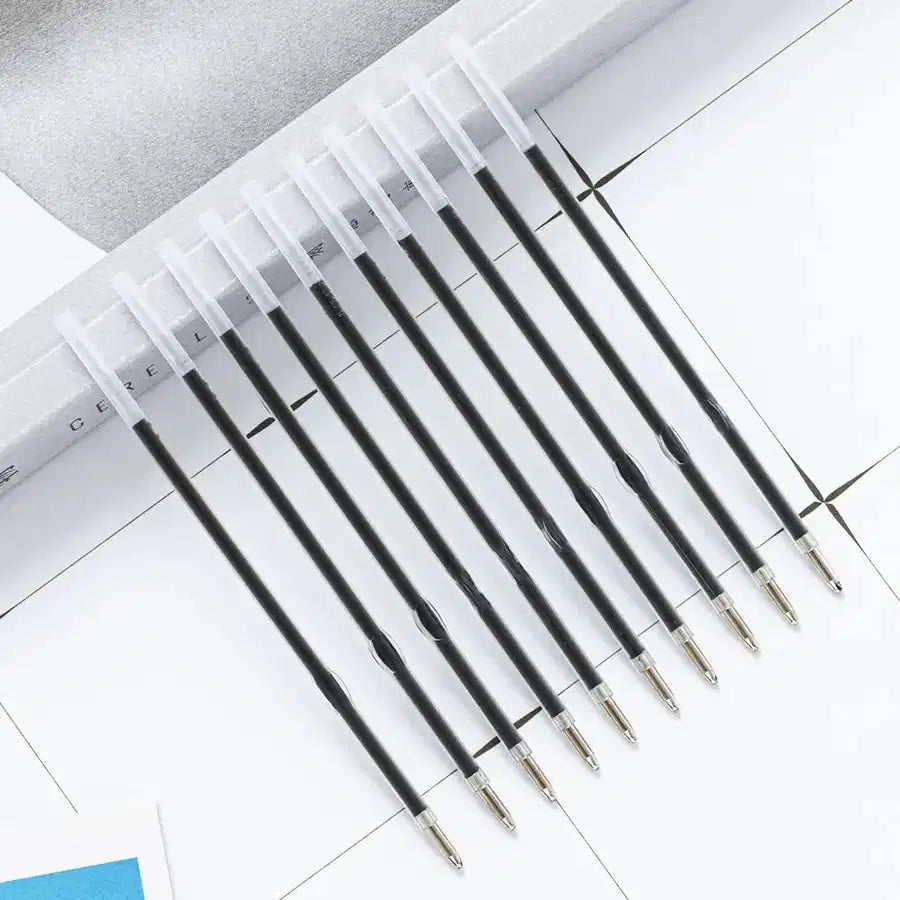 Ballpens Capacitive Screen Touch Pens Black Ink Refills, 10 Black Ink Refills