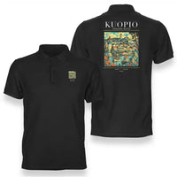 Thumbnail for KUOPIO - Poster - Double-Side Polo - Black