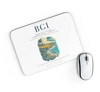 Thumbnail for Grantley Adams International Airport (BGI) design on white rectangle mouse pad
