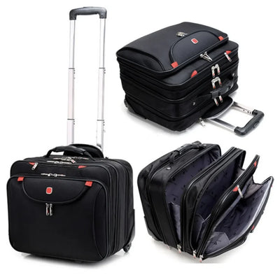 Multi-Functional Pilot Cabin Bag — Carry-On for Flight Crew