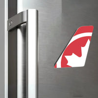 Thumbnail for Air Canada rouge Airlines aviation design tail magnet in 3D metal with magnetic back.