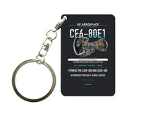 Thumbnail for CF6-80E1 Key Chain design on black key chain