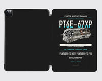 Thumbnail for PT6E-67XP design on black ipad tablet case