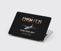 Thumbnail for Airbus C295M T.21 design on black MacBook case