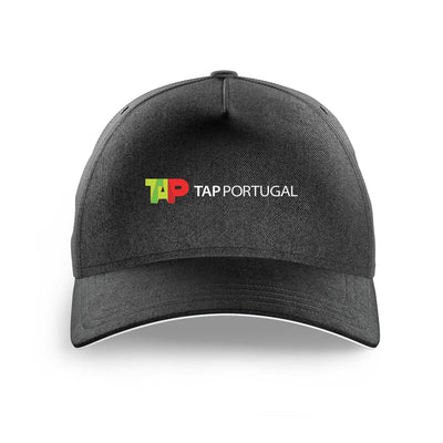 TAP Portugal Airlines logo printed on black cap