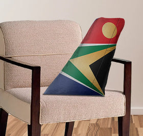 South African Airways Aircraft Tail Pillows