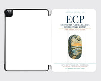 Thumbnail for Northwest Florida Beaches International Airport (ECP) design on white ipad tablet case