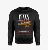 Thumbnail for Albatros D.Va design on black sweatshirt