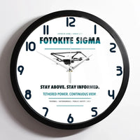 Thumbnail for Fotokite Sigma design on white framed wall clock