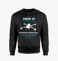 Thumbnail for Parrot ANAFI Ai design on black sweatshirt