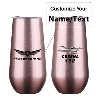 The Cessna 152 6oz Egg aviation design on 6oz egg cup, compact 6oz ceramic.