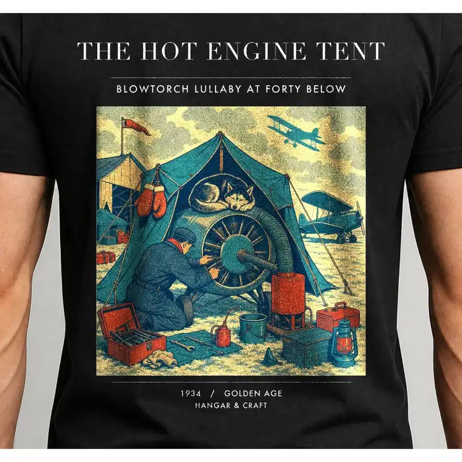 VINTAGE G4356 - The Hot Engine Tent - Cover