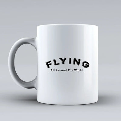 Customisable Flying All Around The World Mug - view 2