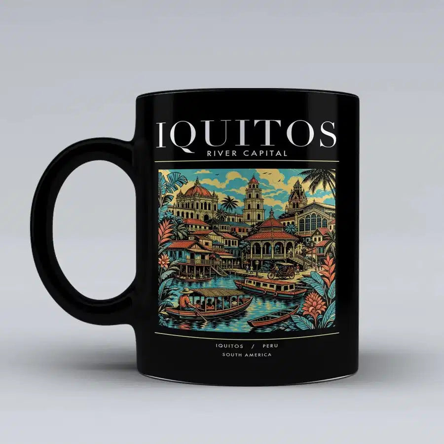 IQUITOS - Poster - Mug - Black