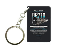 Thumbnail for BR710 Key Chain design on black key chain
