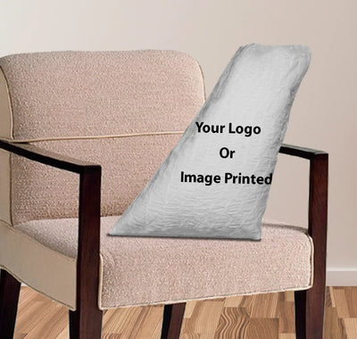 Custom Design Image Logo aviation design on soft polyester filling aircraft tail pillow.
