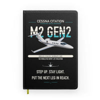 Thumbnail for Cessna Citation M2 Gen2 design on black notebook