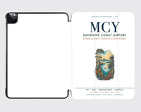 Thumbnail for Sunshine Coast Airport (MCY) design on white ipad tablet case
