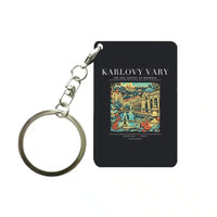 Thumbnail for KARLOVY VARY - Poster - Key Chain - Black